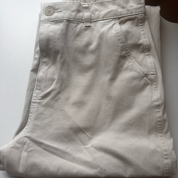 Wide leg Muji cotton pants - Picture 2 of 4